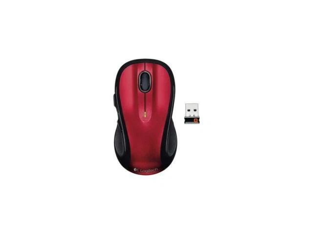 Logitech M510 (910004554) Wireless Mouse - Red