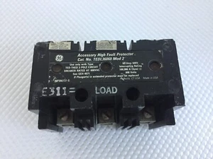 GE TEDL36060 60 AMP 600 VOLTIOS LIMITADOR DE CORRIENTE/ENCHUFE DE CLASIFICACIÓN..88 - Imagen 1 de 3