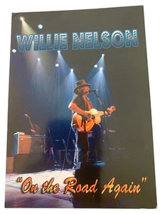 Willie Nelson Postcard In Concert Performing On The Road Again - Picture 1 of 2