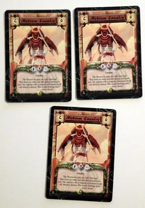 Caballería Mediana (3) L5R Leyenda de los Cinco Anillos CCG Edición Jade - Imagen 1 de 1