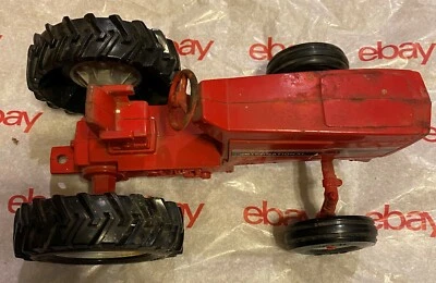 Tractor agrícola de juguete vintage de metal rojo de 8" - ERTL Stk# 415 International Harvester Foto 1 de 4