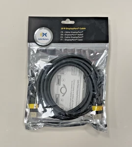 Cable Matters DisplayPort Cable In Black 10 Feet New - Picture 1 of 1