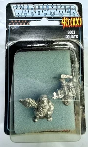 Warhammer 40k: Rogue Trader Era Squats blister 2 figures Sealed  OOP NOS 5003 - Picture 1 of 4