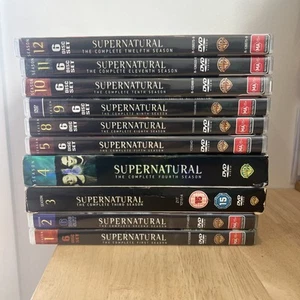 Supernatural DVD Set - Season 1,2,3,4,5,8,9,10,11,12 - Picture 1 of 11