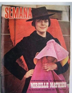 Mireille Mathieu 1968 Vintage  Rare Magazine Ursula Andress  - Bild 1 von 2