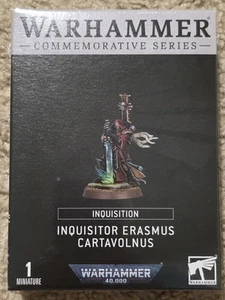 Inquisitor Erasmus Cartavolnus Warhammer 40k Inquisition Store Anniversary Model - Picture 1 of 4