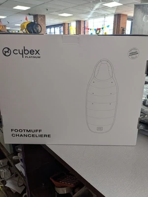 CYBEX Platinum Footmuff - MIRAGE GREY - NEW, ORIGINAL PACKAGING - Image 1 of 4