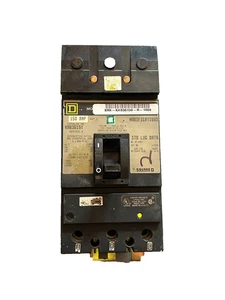 Square D KAB36150 Molded Case Circuit Breaker 150A 3-Pole 600VAC - Picture 1 of 3