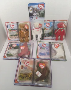 McDonalds 6 Nuevos Ty Teenie Gorro Niños Juguetes de Comida - Imagen 1 de 6