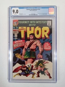 Journey Into Mystery #124 Marvel Comics Hercules App 1966 CGC 9.0 - Picture 1 of 3