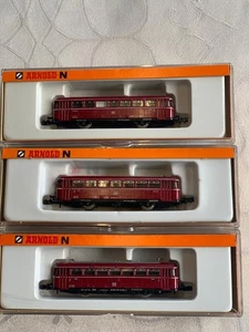 Arnold Spur N Konvolut Schienenbus mit 2912, 2910, 2911 In OVP - Bild 1 von 6