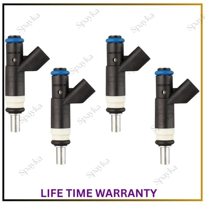 X4 Inyectores de combustible OEM Siemens para Jeep Patriot 2007-2017 2,4 L 2,0 L I4 04891577AC Foto 1 de 4