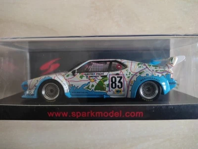 BMW M1 #83- DINI / GIUNTI - 24 HEURES MANS 1980 - SPARK 1/43 - Photo 1/4