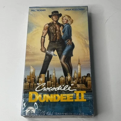 Crocodile Dundee 2 (VHS, 1988) Paul Hogan Linda Kozlowski NEW SEALED - Image 1 of 3