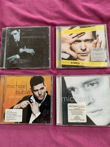 Michael Bublé CD Bundle x 4 Crazy Love, To Be Loved & Call Me Irresponsible - Picture 1 of 22