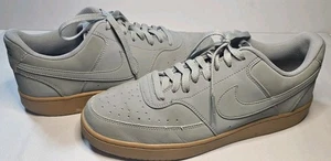 Nike Court Vision Shoes Men Size 11.5 Grey Low Basketball CD5463-009 - Picture 1 of 7