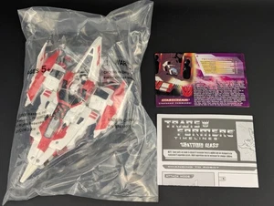 Transformers Botcon Shattered Glass Starscream SEALED Hasbro 2008 Timelines - Picture 1 of 4