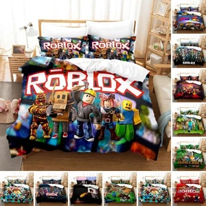 3D Bedding Set✨Roblox✨2/3 PCS Quilt Duvet Cover Teens Dorm Single Double King UK - Picture 1 of 50