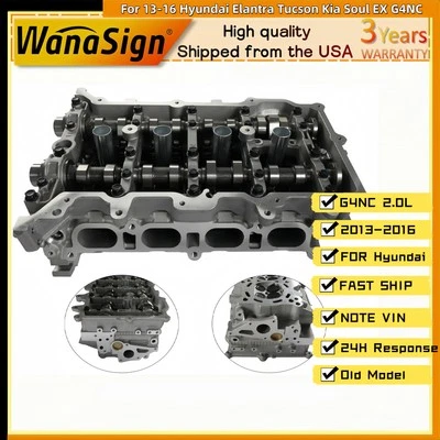 Engine Cylinder Head Assembly For 2013-2016 Hyundai Elantra Tucson Kia Soul G4NC - Image 1 of 4