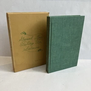 Greased Line Fishing For Salmon' Jock Scott 1970 Limited Ed Hardcover Slipcase - Imagen 1 de 10