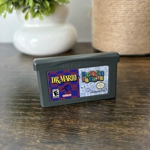 Dr. Mario & Puzzle League (Game Boy Advance) Authentic Untested - Picture 1 of 4