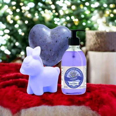 French Fancy Gift Set: Savonitto Provence Liquid & Bar Soaps. - Image 1 of 3