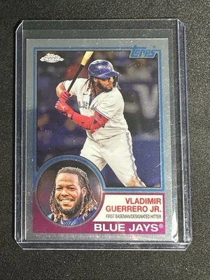 2023 Topps Chrome Lids Mitchell & Ness - 1983 Design Vladimir Guerrero Jr. #83-5 - Image 1 of 2