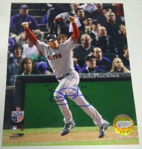 Bobby Kielty Boston Red Sox signed 2007 WS 8x10 A - Picture 1 of 1