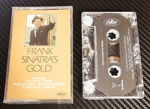 Frank Sinatra's Gold Audio Cassette Tape Pre-Owned Good - Picture 1 of 4
