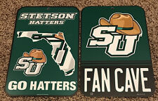 Stetson University Hatters Wall Dorm Man Cave Sign 11x17 - 2 to Choose From!