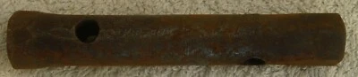 Clé à bougie ancienne – Douilles de tube – REF AD 1400 – Outil de vieux métier - Photo 1/2