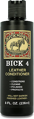 Bick 4 Leather Conditioner And Leather Cleaner 8 Oz - Will Not Darken Leather • 50.28$