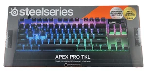 NEW 2023 SteelSeries Apex PRO TKL Wireless Gaming Keyboard 64865 Black Omnipoint - Bild 1 von 5