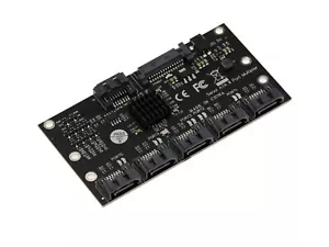 Replicator Port Multiplier 5 Ports SATA 3.0 6G. Chipset JMB575. With Cords - Picture 1 of 3