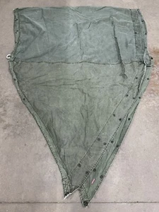 Vintage Original US Army Shelter Half (2 Pin Holes) Dated March 1967, USA - Picture 1 of 5