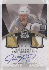2007-08 Upper Deck The Cup Emblems of Endorsement /15 Jason Arnott #EE-JA Auto