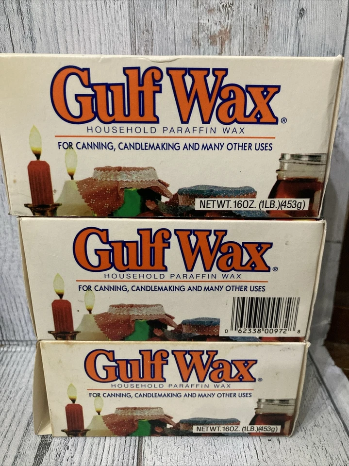 Gulf Wax 16 Oz. Boxes Paraffin Canning or Candle Making Wax (SET OF 3 BOXES) MB3 - Image 1 of 1