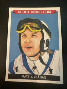 Matti Nykanan 2023 Sportkings Error Wrong Back SSP ( Jerry Rice HOF Football ) - Picture 1 of 2