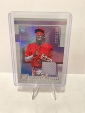 2023 Panini Chronicles Status Elly De La Cruz Swatches Rookie Jersey #SS-ED Reds