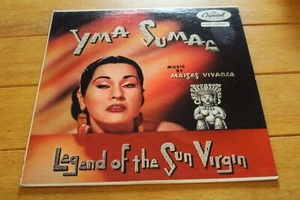 YMA SUMAC - LEGEND OF THE SUN VIRGIN LP 12" VINYL VG+ CAPITOL {T299} - Picture 1 of 4