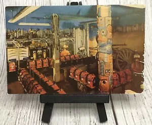 Fort Smith HAROLD'S CLUB Casino Slot Machines Reno, NV Totem Pole Vtg Postcard - Picture 1 of 4