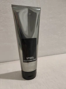 Bath & Body Works Steel Men’s Ultra Shea Body Cream 8 oz - Picture 1 of 3