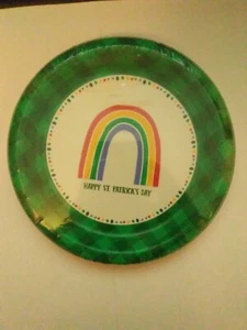 HAPPY ST. PATRICK'S DAY PLATES - 6.75 IN - PKG OF 8 - Picture 1 of 2