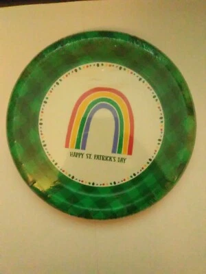 HAPPY ST. PATRICK'S DAY PLATES - 6.75 IN - PKG OF 8 - Image 1 of 2