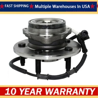 4WD Front Wheel Bearing and Hub for 2000 2001 2002 - 2004 Ford F-150 F150 w/ABS - Image 1 of 4