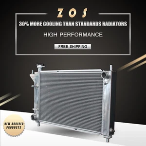 3 Row Radiator For Ford Mustang 1994-1996 Aluminum 5.0L 5.8L V8 3.8L V6 MT 1488 - Picture 1 of 7