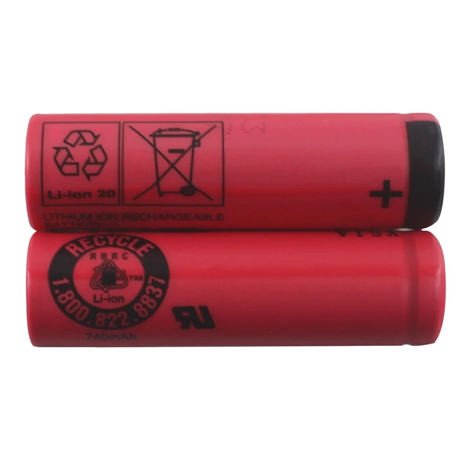 NEW 2 pc SANYO UR 14500 AC 740mAh Replacement 3.7v ORAL-B IO6 IO7 IO8 IO9 BRAUN - Image 1 of 1