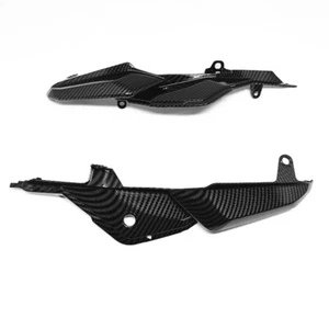 Rear Upper Side Tail Seat Fairing Cowls Carbon Fiber For HONDA CBR650R 2019-2022 - Picture 1 of 11