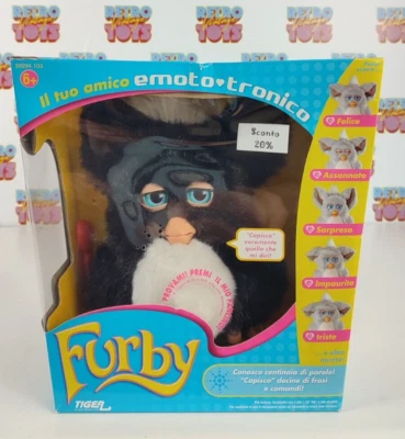 Furby Emoto Tronic 2005 Tiger Hasbro Emoto-Tronic carbón nuevo de colección Foto 1 de 4