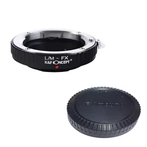 K&F adapter with lens cap Leica M mount lens to Fujifilm X-Pro2,X-A2,X-E1.X-T1 - Picture 1 of 9